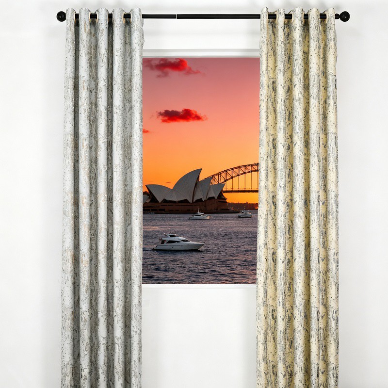 vitreus lunaris caonic Jacquard cortinam